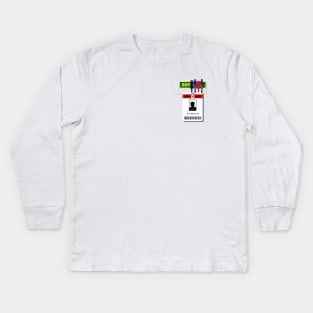 Nametag Kids Long Sleeve T-Shirt